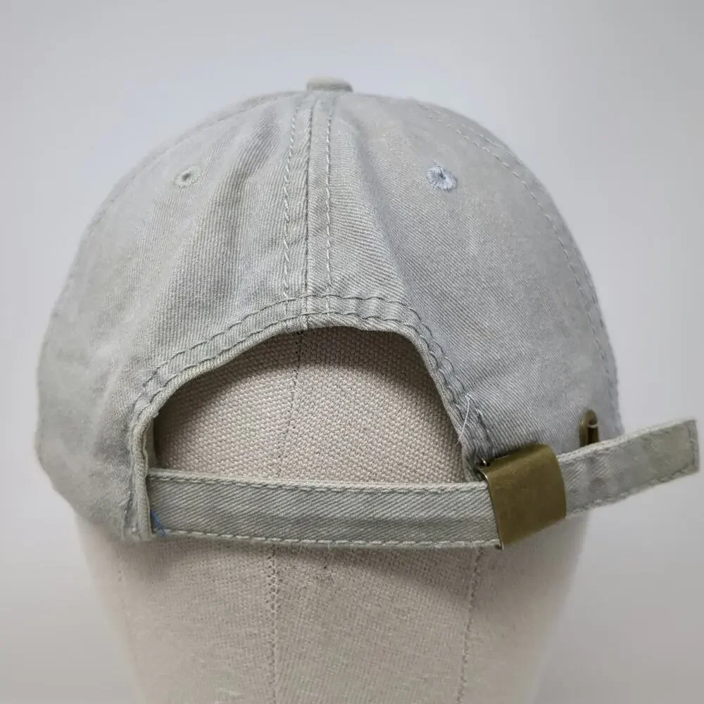 ESY Baseball Cap Gray One Size New Smyrna Beach FL Florida Cotton Slideback Hat